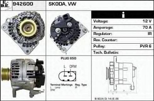 EDR 942600 - Alternator www.molydon.hr