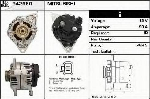 EDR 942680 - Alternator www.molydon.hr