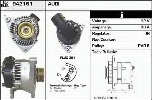 EDR 942161 - Alternator www.molydon.hr