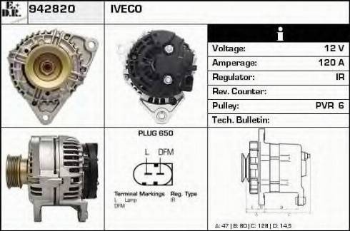 EDR 942820 - Alternator www.molydon.hr