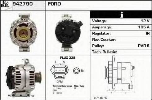 EDR 942790 - Alternator www.molydon.hr