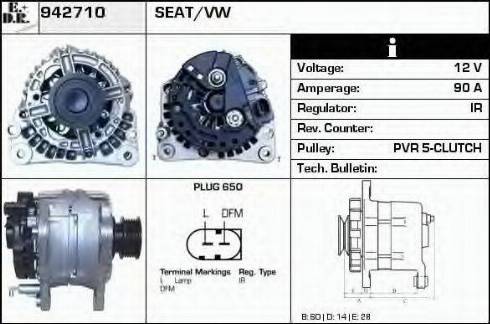 EDR 942710 - Alternator www.molydon.hr