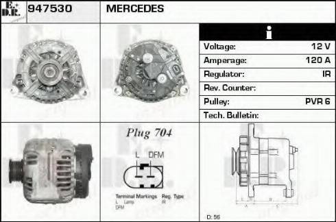 EDR 947530 - Alternator www.molydon.hr