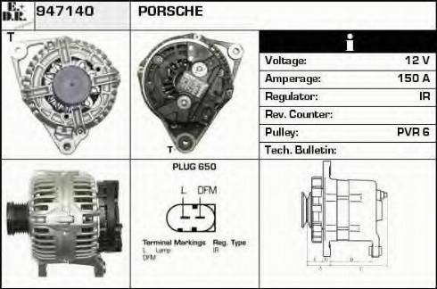 EDR 947140 - Alternator www.molydon.hr