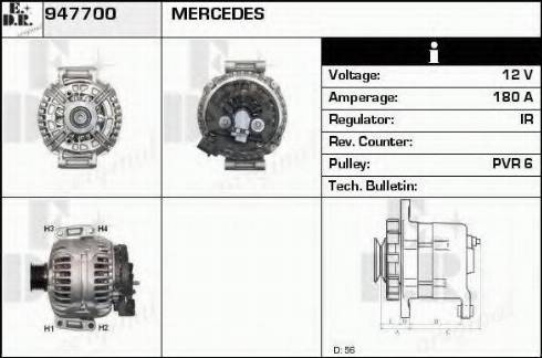 EDR 947700 - Alternator www.molydon.hr