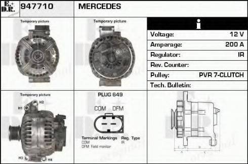 EDR 947710 - Alternator www.molydon.hr