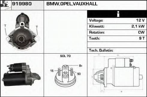 EDR 919980 - Starter www.molydon.hr