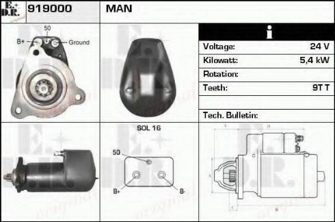 EDR 919000 - Starter www.molydon.hr