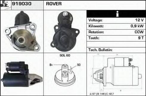 EDR 919030 - Starter www.molydon.hr