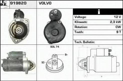 EDR 919820 - Starter www.molydon.hr