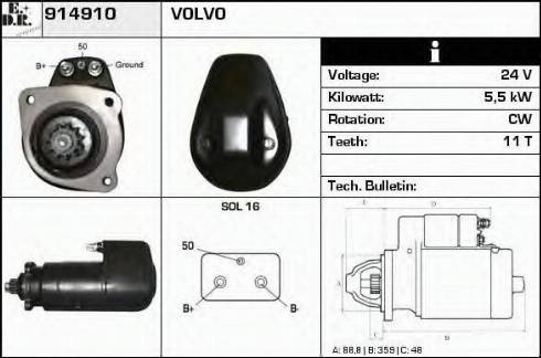 EDR 914910 - Starter www.molydon.hr