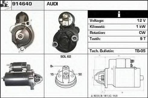 EDR 914640 - Starter www.molydon.hr