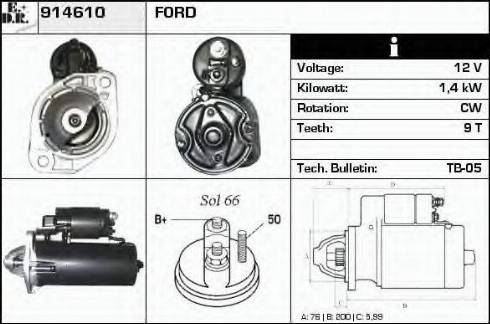 EDR 914610 - Starter www.molydon.hr