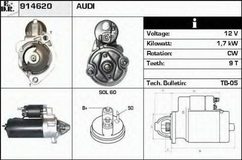 EDR 914620 - Starter www.molydon.hr