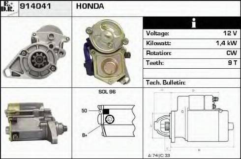 EDR 914041 - Starter www.molydon.hr