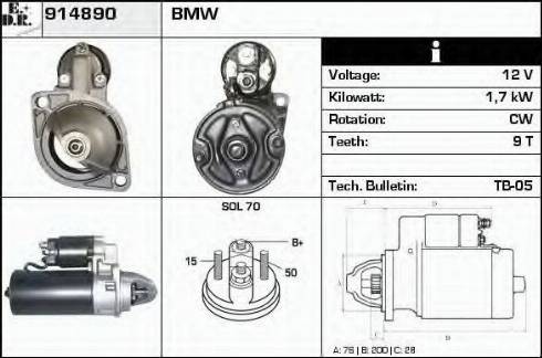 EDR 914890 - Starter www.molydon.hr