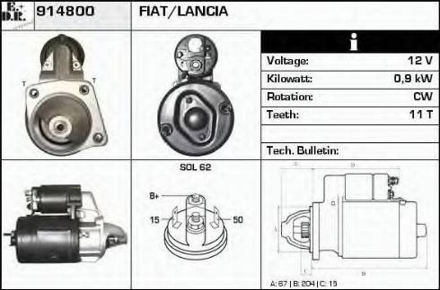 EDR 914800 - Starter www.molydon.hr