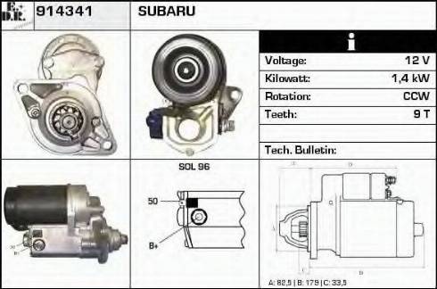 EDR 914341 - Starter www.molydon.hr