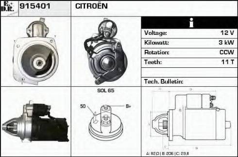 EDR 915401 - Starter www.molydon.hr