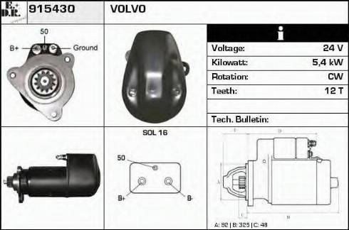 EDR 915430 - Starter www.molydon.hr