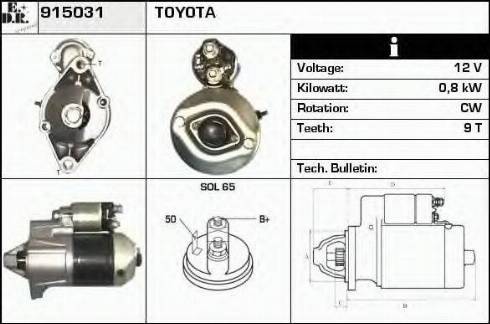 EDR 915031 - Starter www.molydon.hr