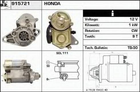 EDR 915721 - Starter www.molydon.hr