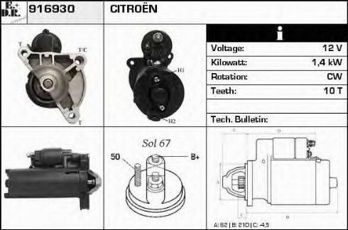 EDR 916930 - Starter www.molydon.hr