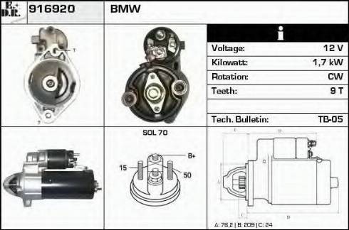 EDR 916920 - Starter www.molydon.hr