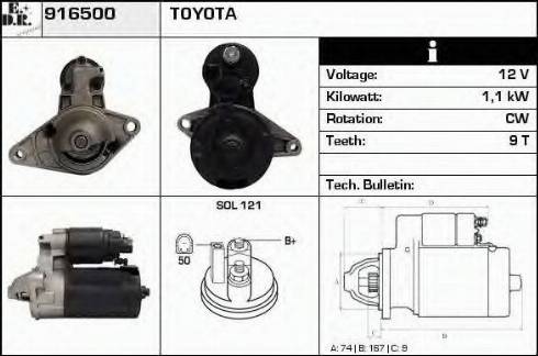 EDR 916500 - Starter www.molydon.hr