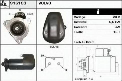 EDR 916100 - Starter www.molydon.hr