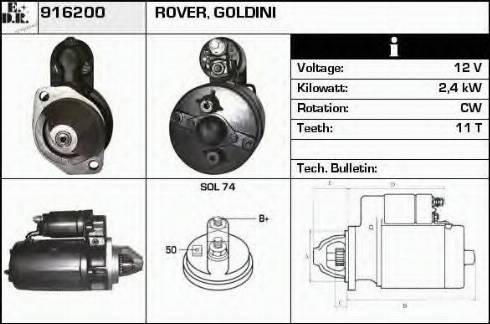 EDR 916200 - Starter www.molydon.hr