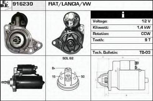 EDR 916230 - Starter www.molydon.hr