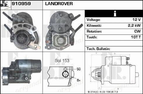 EDR 910959 - Starter www.molydon.hr