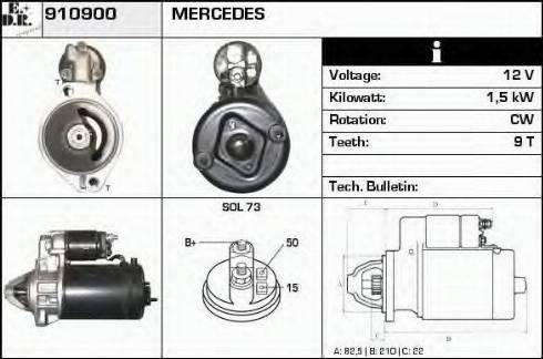 EDR 910900 - Starter www.molydon.hr