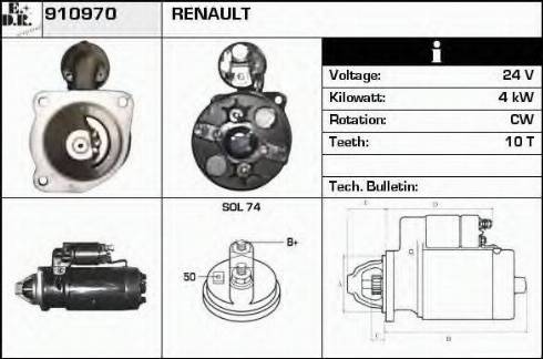 EDR 910970 - Starter www.molydon.hr