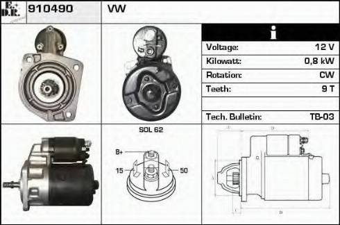 EDR 910490 - Starter www.molydon.hr