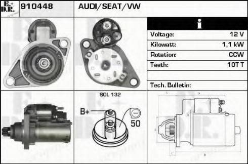 EDR 910448 - Starter www.molydon.hr