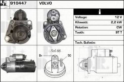 EDR 910447 - Starter www.molydon.hr