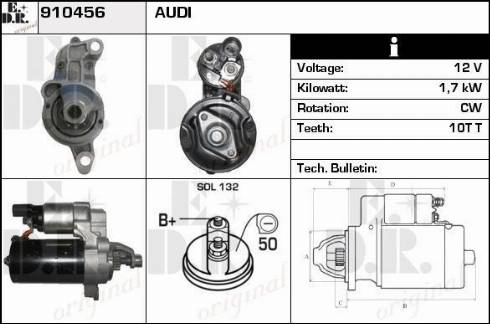 EDR 910456 - Starter www.molydon.hr