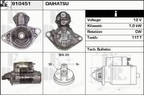 EDR 910451 - Starter www.molydon.hr