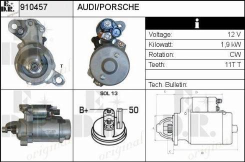 EDR 910457 - Starter www.molydon.hr