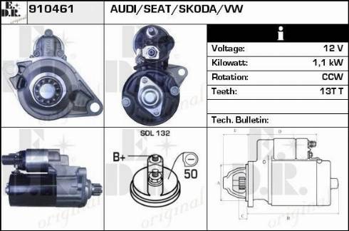 EDR 910461 - Starter www.molydon.hr