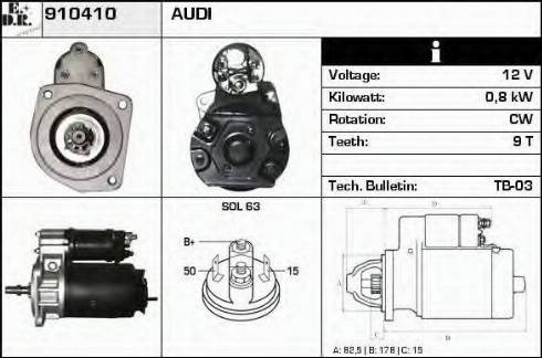 EDR 910410 - Starter www.molydon.hr