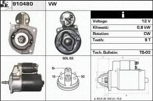 EDR 910480 - Starter www.molydon.hr