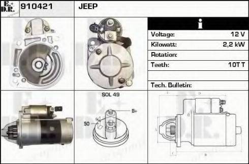 EDR 910421 - Starter www.molydon.hr