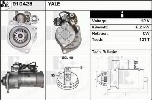 EDR 910428 - Starter www.molydon.hr