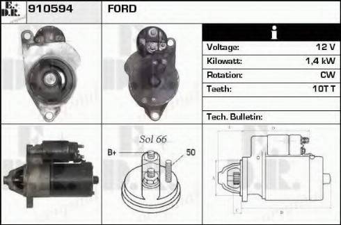 EDR 910594 - Starter www.molydon.hr