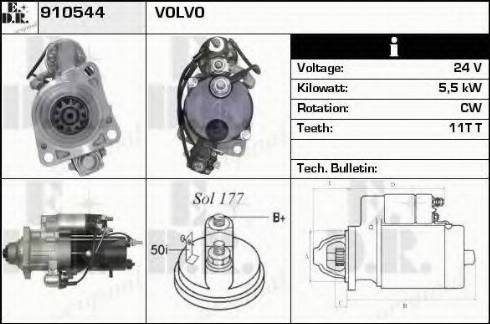 EDR 910544 - Starter www.molydon.hr