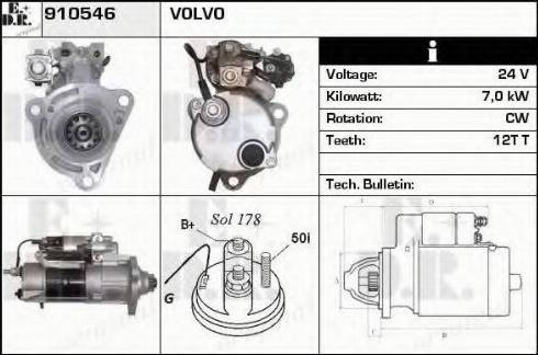 EDR 910546 - Starter www.molydon.hr