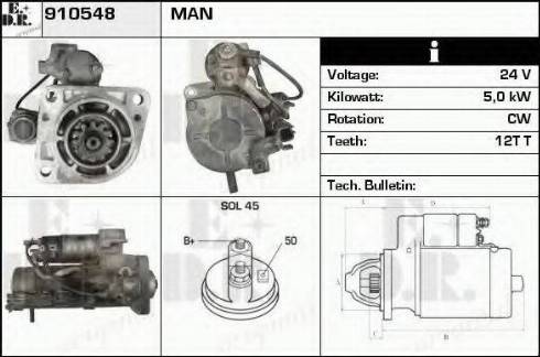 EDR 910548 - Starter www.molydon.hr